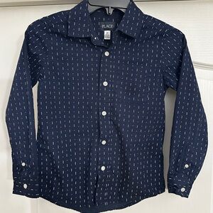 Boys Long sleeve button up size 7/8